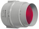 Dauerleuchte BWM 12…230VAC/DC rot