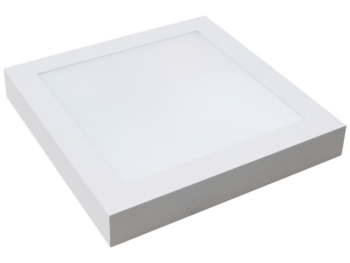 LED-Decken-/Wandleuchte DOTLUX PANELbig-ugr 20W 2800lm IP40 325×48mm weiss