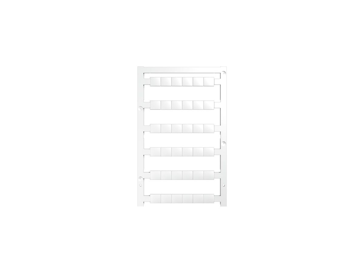 Klemmenmarkierer Weidmüller MultiCard WS 7.8×9.2mm Sonderdruck PA66