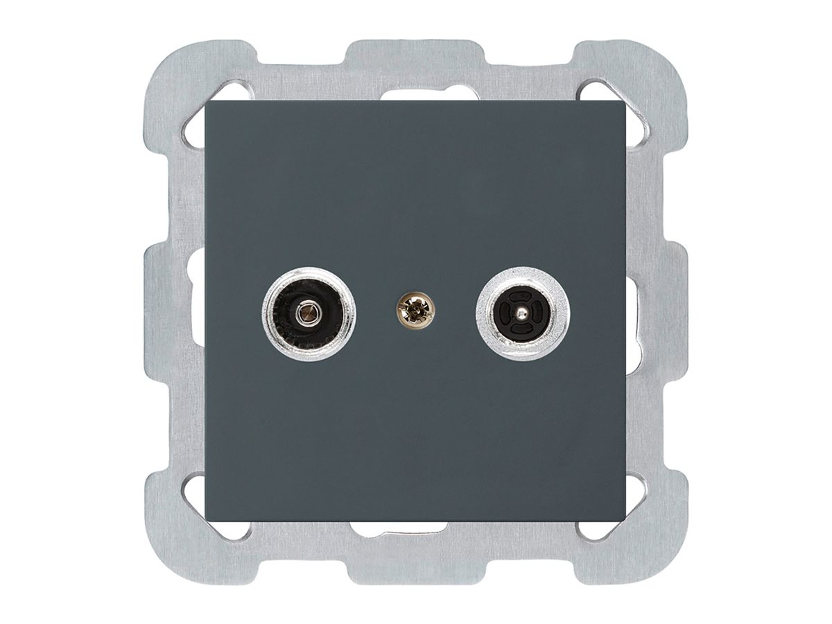 UP-Antennendose kallysto R/TV Bauart B 4dB 2GHz anthrazit