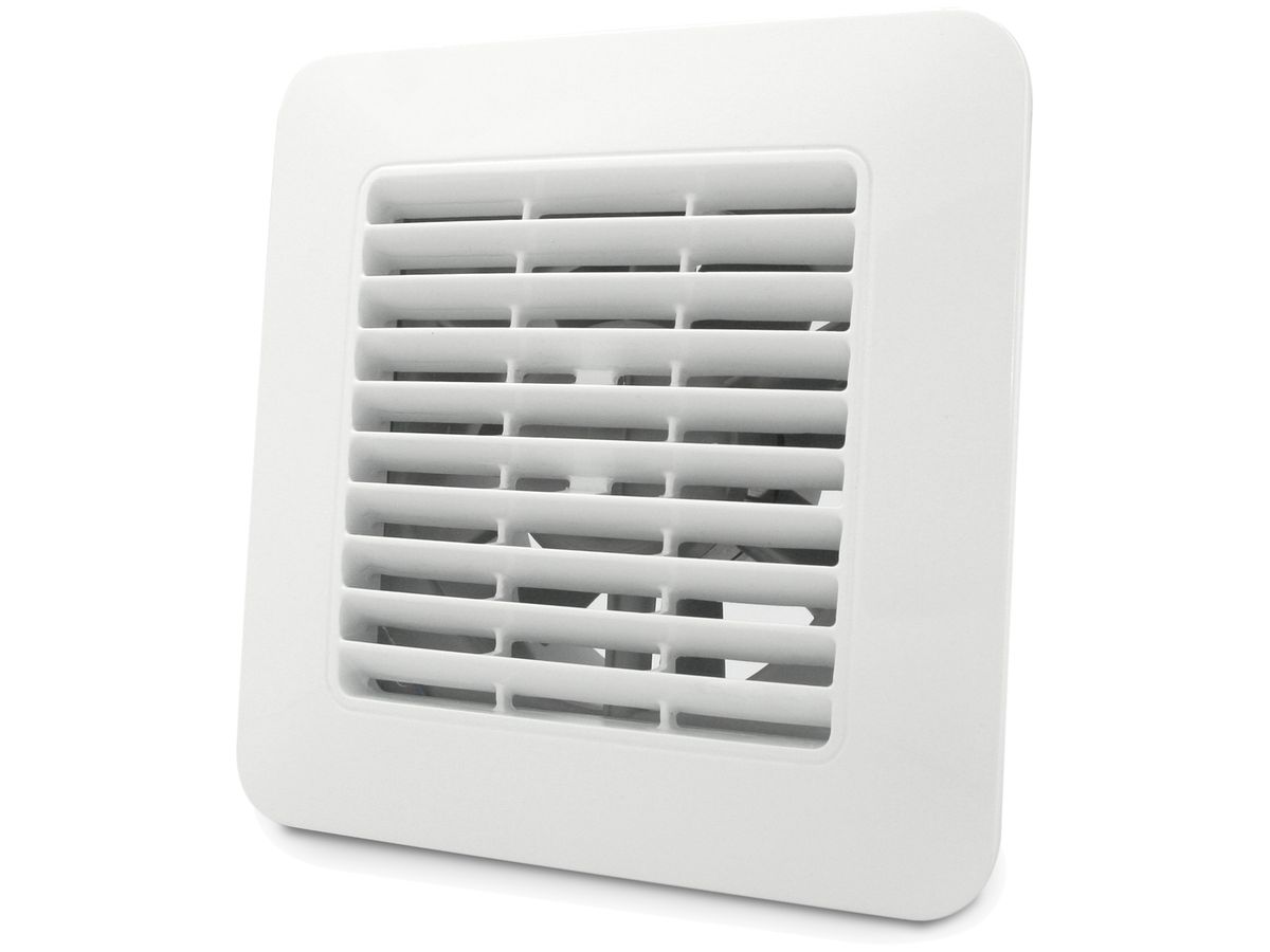 Ventilator Unico C 10/4 PIR m.Nachlauf/Hygrostat 85m³/h 13W Ø98mm weiss