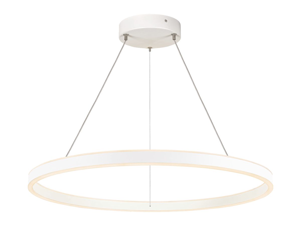 LED-Pendelleuchte SLV ONE 80 UP/DOWN DALI 34W 1230lm 3000/4000K weiss