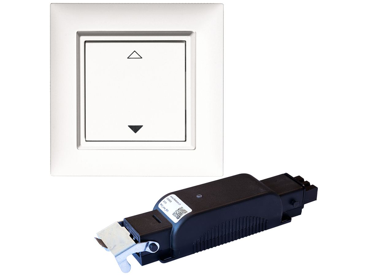 RF-Installations-Set 5 ALADIN EnO 1×RF-Jalousieaktor + 1×RF-Taster