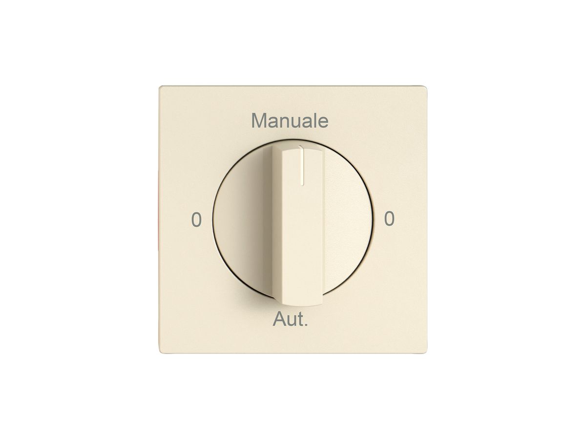 Montageset EDIZIO.liv SNAPFIX® f.Drehschalter m.Griff 0-Man-0-Auto (I) cr