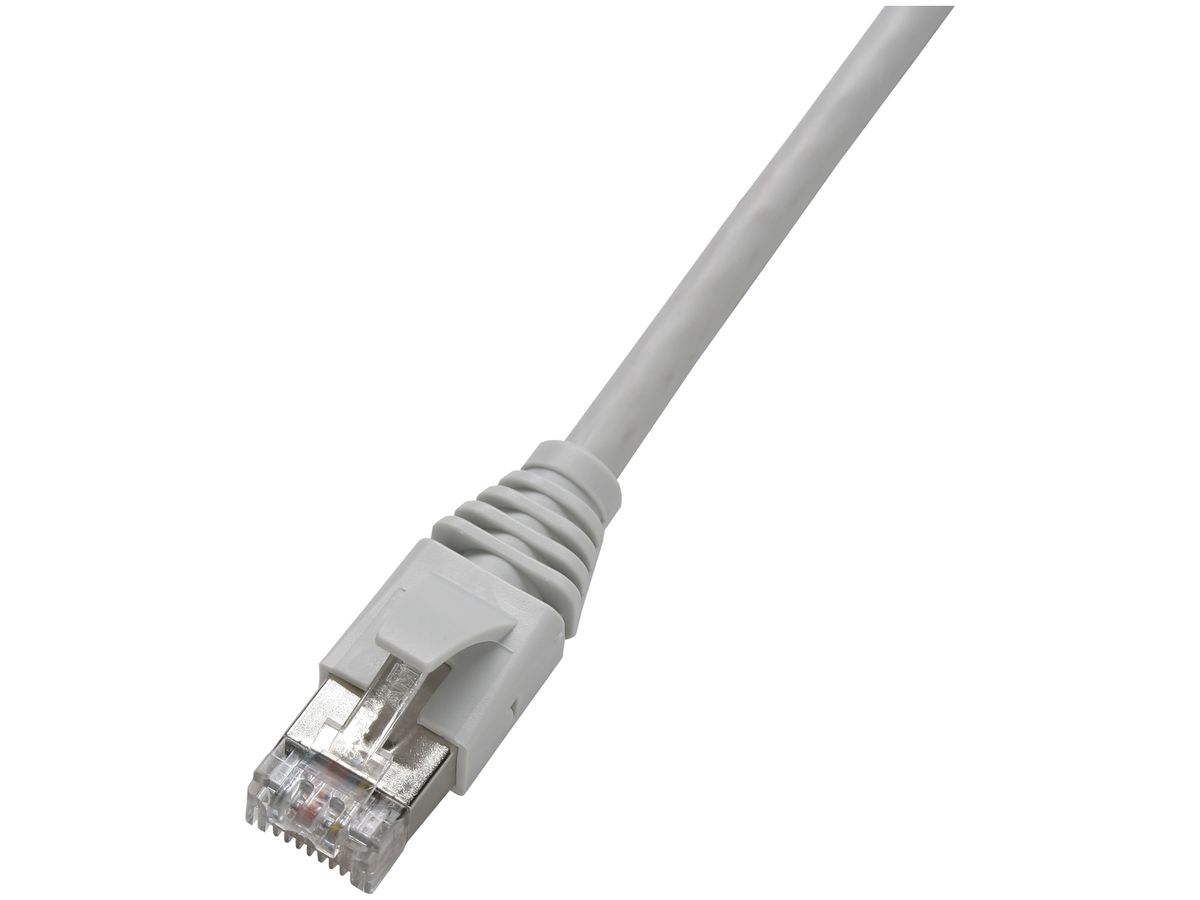 Anschlusskabel S/UTP 2RJ45 3m grau halogenfrei