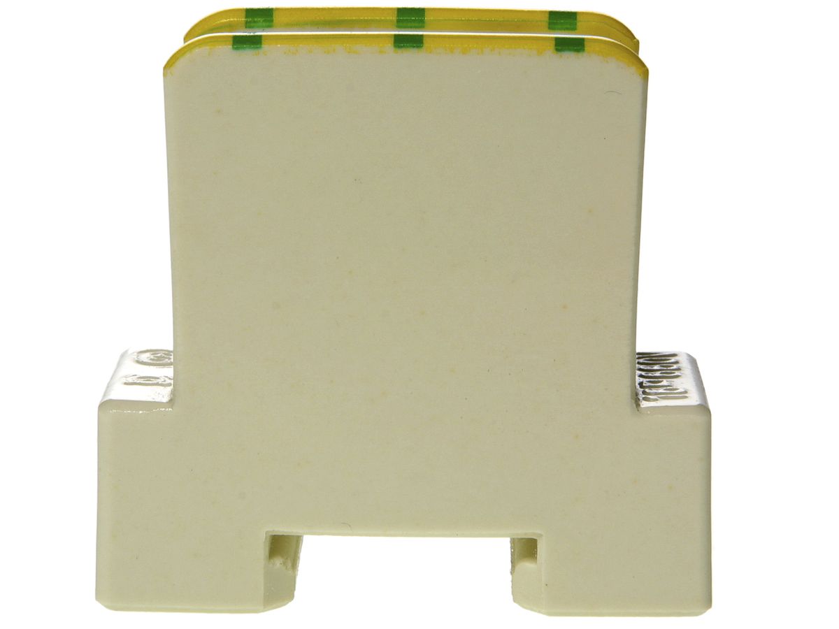 Abzweigklemme Woertz 6…16mm² 76A 660V Schraubanschluss 2×1 grün/gelb