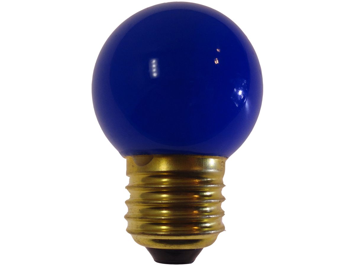 LED-Lampe ELBRO E27 0.7W 230V blau matt