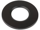 Abdeckung SLV UNIVERSAL IP65 Kunststoff Ø88×5mm schwarz