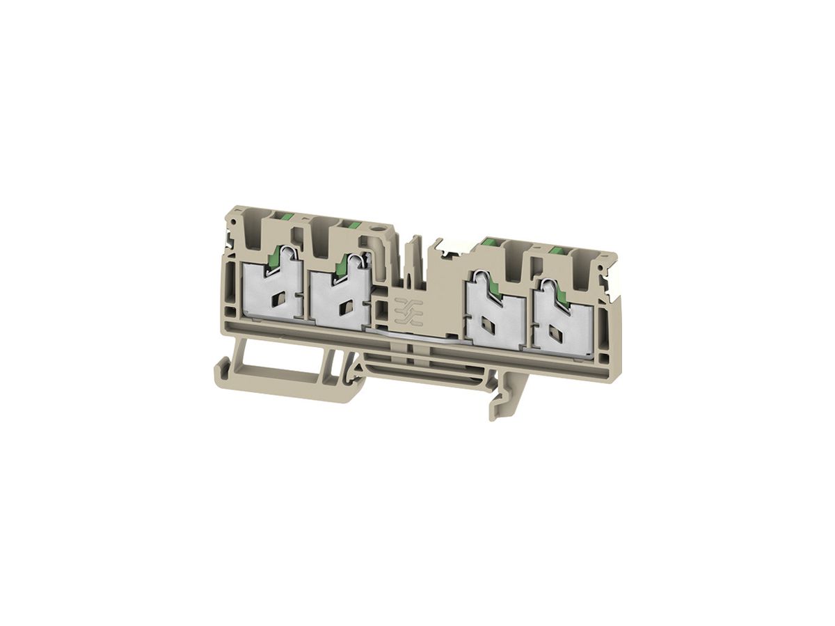Durchgangs-Reihenklemme WM S4C 0.75…4mm² 32A/1000V Snap-in TH35 be