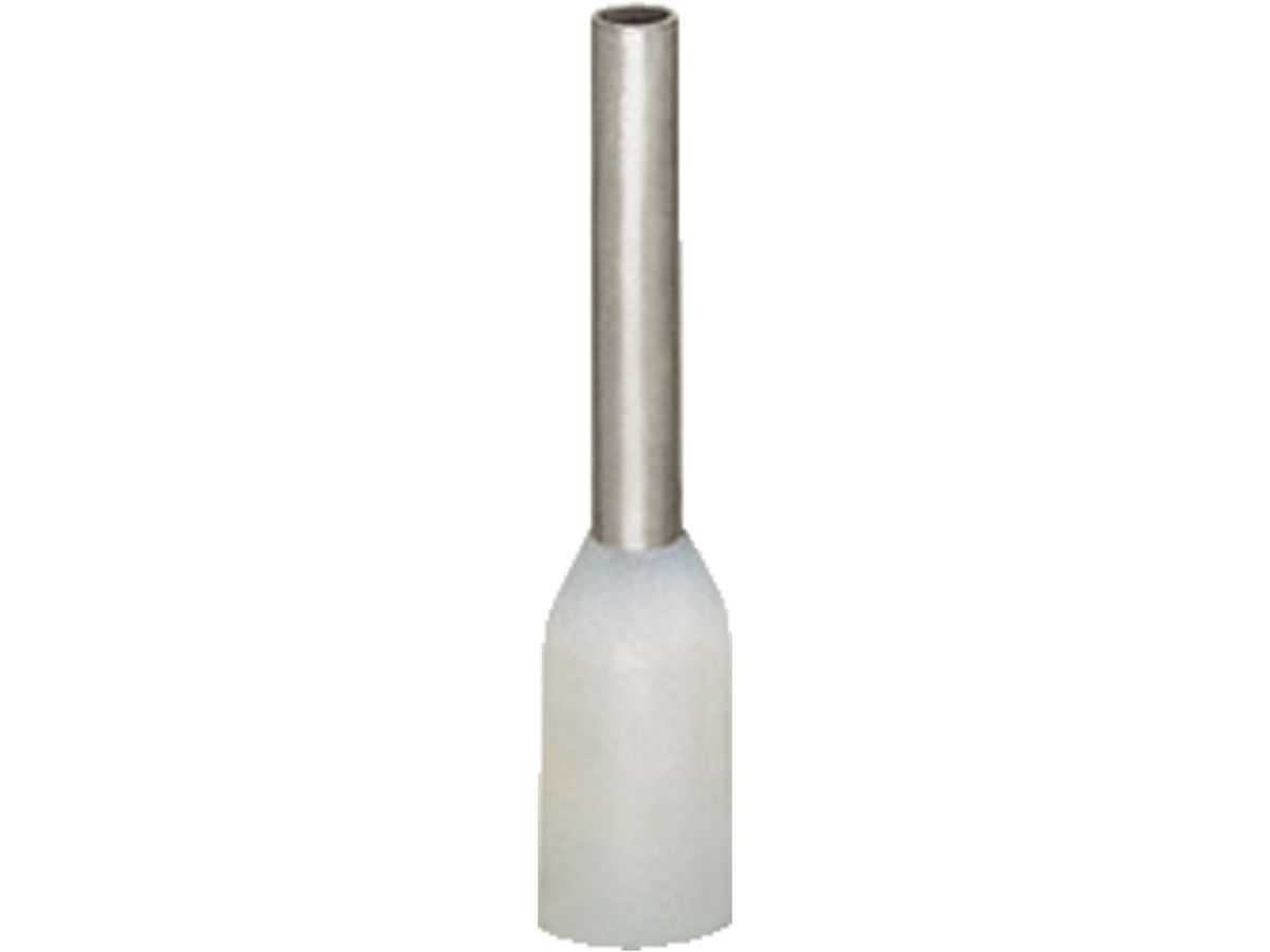 Aderendhülse WAGO DIN isoliert 0.5mm² weiss