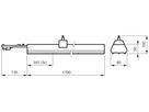 LED-Leuchteinsatz Philips Coreline Trunking NB 50W 8000lm 4000K 1700mm
