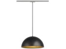 Pendelleuchte SLV FORCHINI M 40 AD1PH Si E27 1×40W DIM Ø400mm schwarz/gold