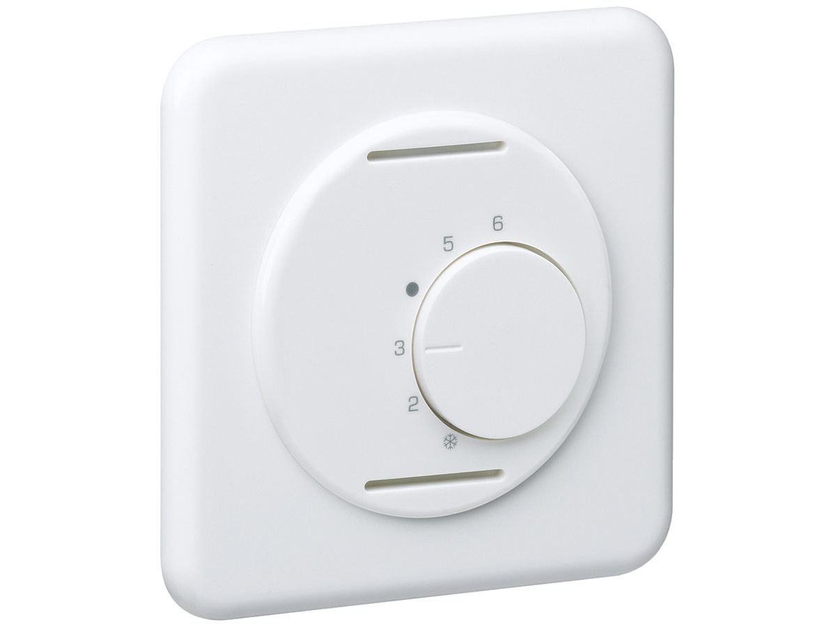 UP-Raumthermostat basico weiss ohne Schalter