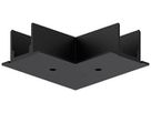 EB-Blindabdeckung Sylvania OneTrack L-Einspeiser Polycarbonat 100×100mm schwarz
