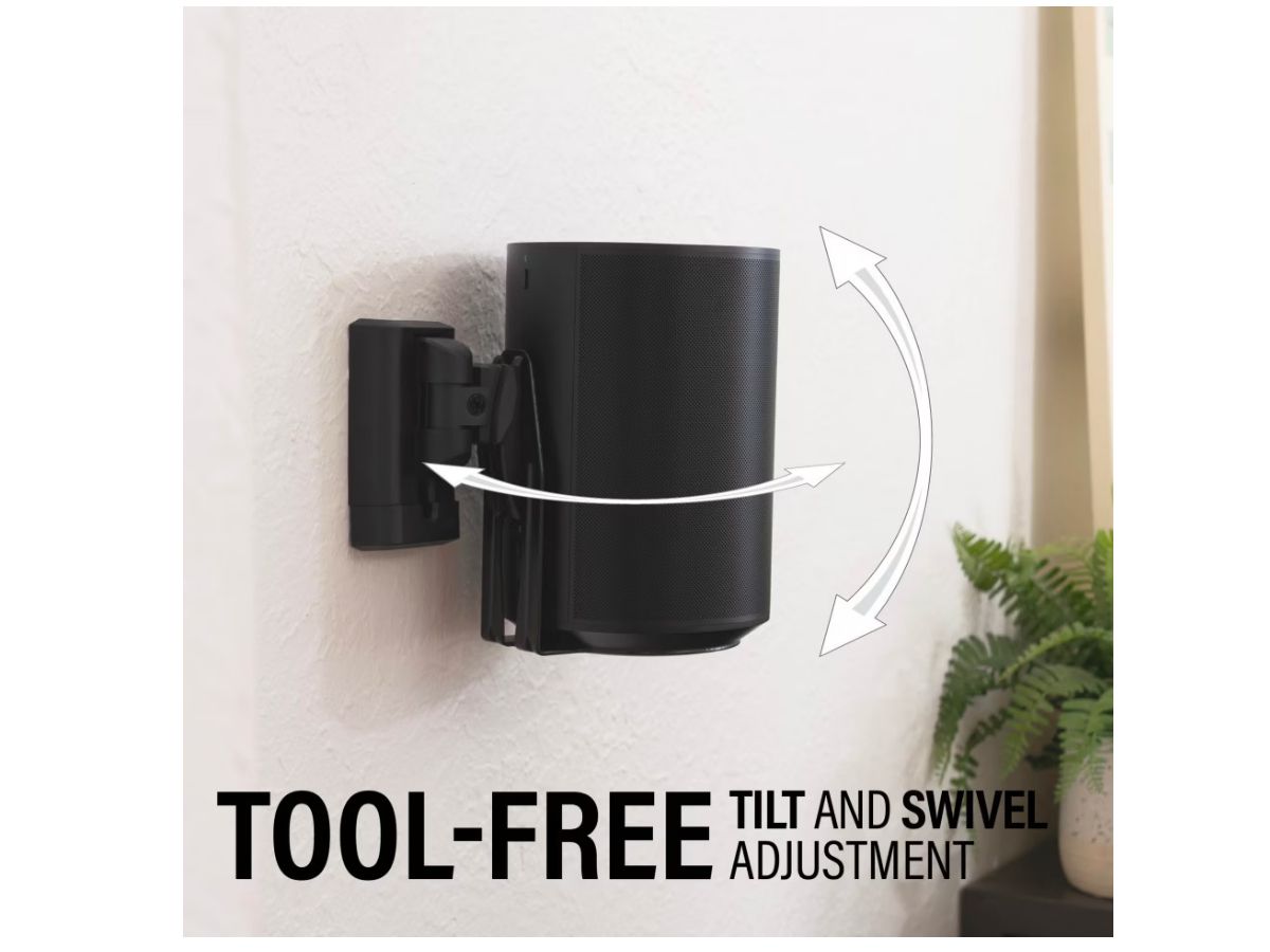 Wandhalter für Sonos Era 100 schwarz - Sanus WSWME11-B2
