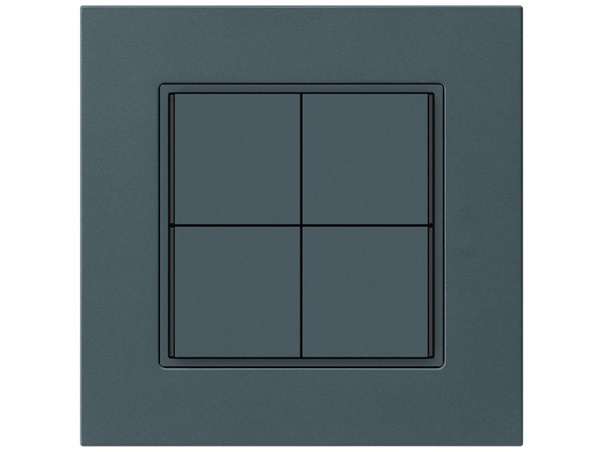 UP-Taster KNX KPR 4×Tasten 4×Betätigungspunkte LED anthrazit