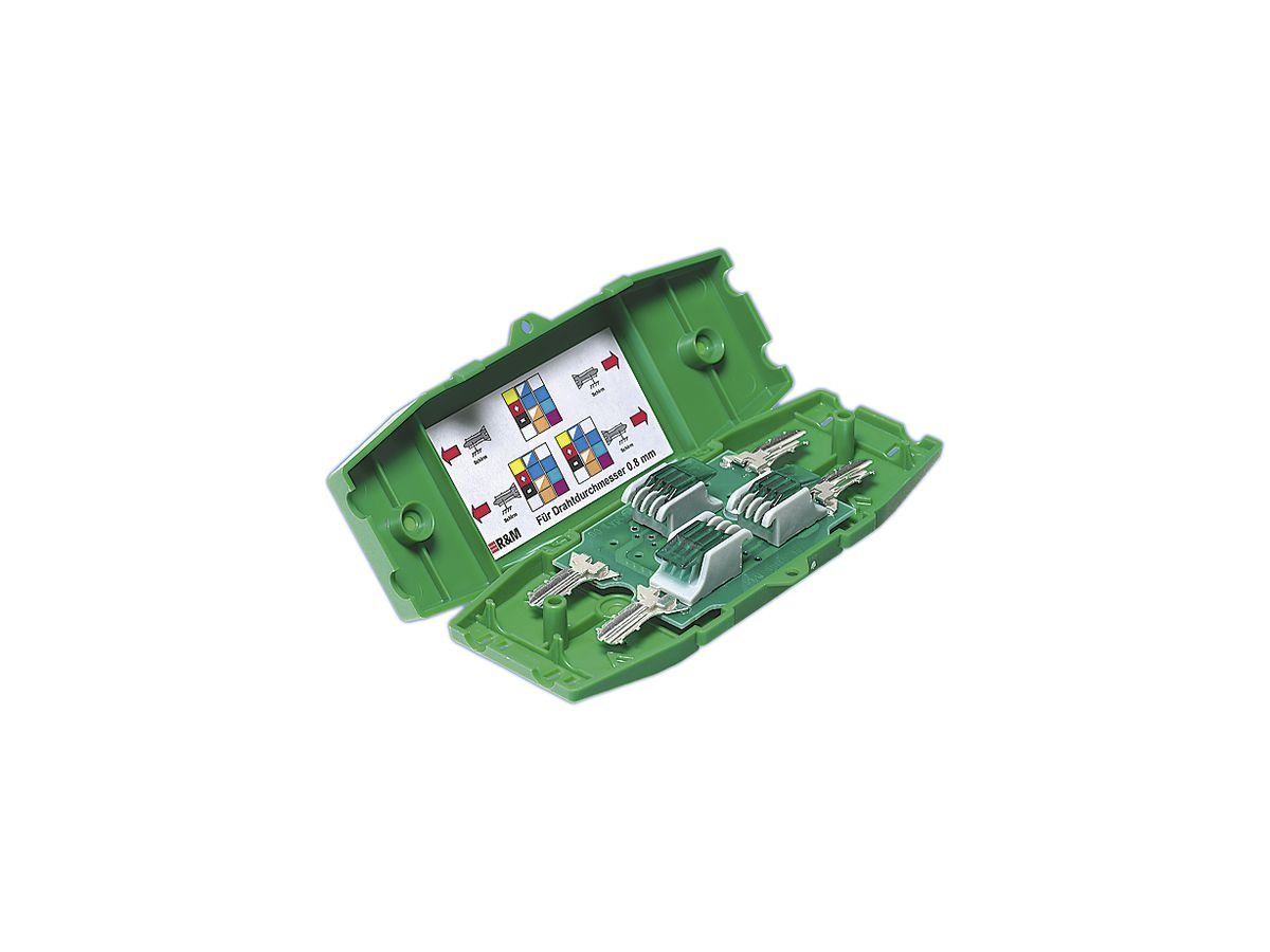 Bus-Adapter Outlet easy-2 R&M 4×0.35…0.65mm geschirmt