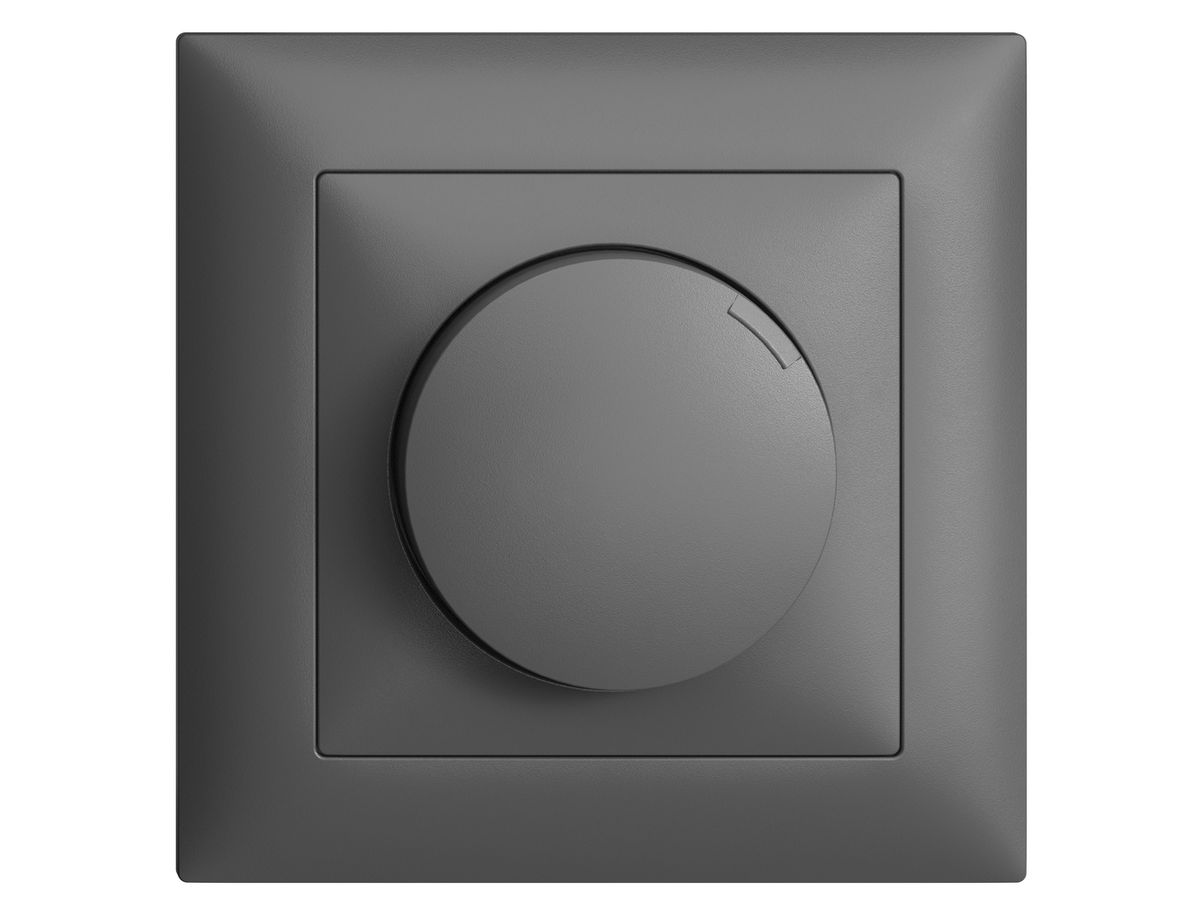 UP-DALI-Power-Drehgeber/Dimmer EDIZIOdue FMI Tunable White dunkelgrau