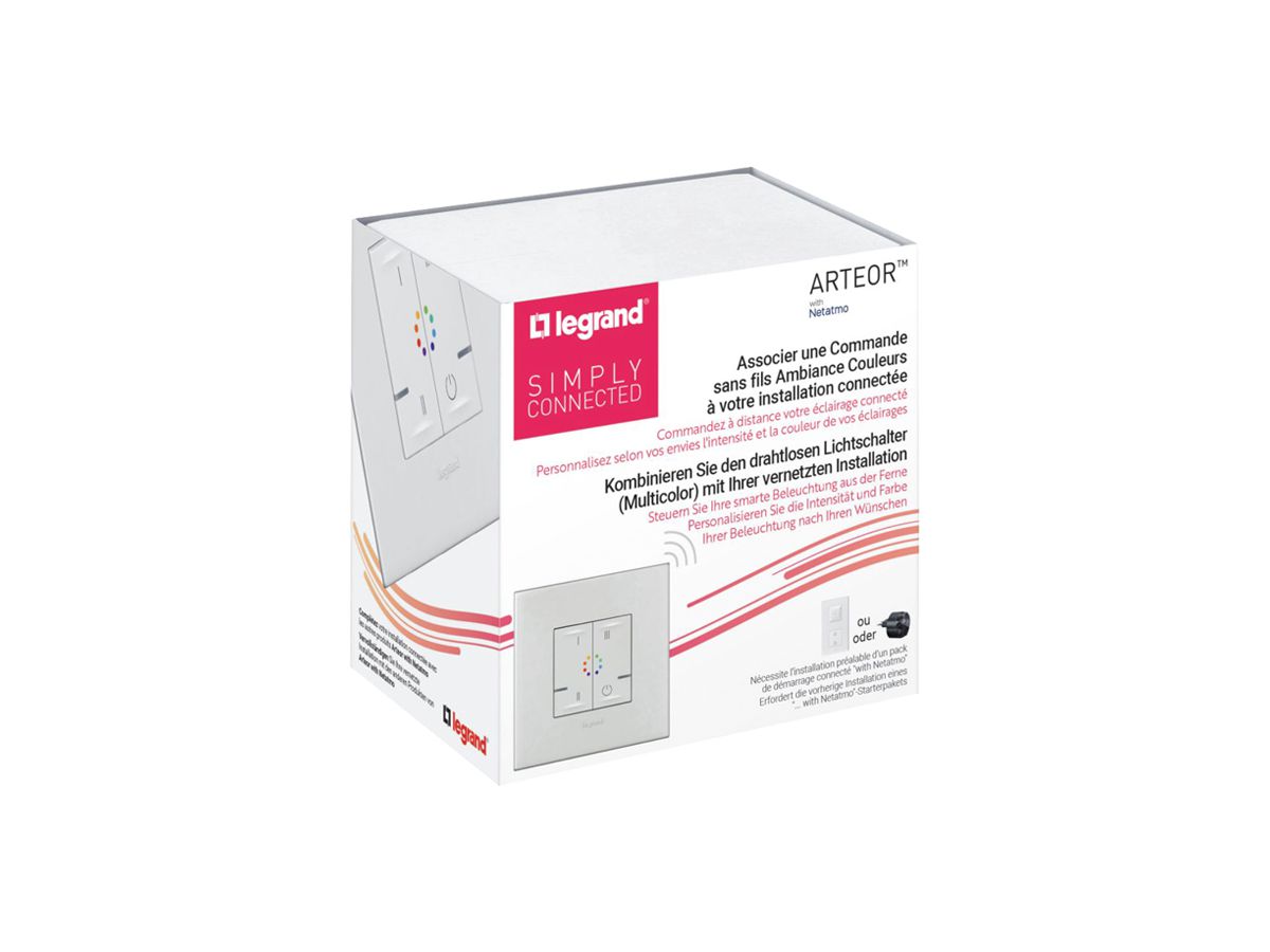 Erweiterungspaket Legrand Arteor with Netatmo 1×Multicolor 1×3L×2.5mm²