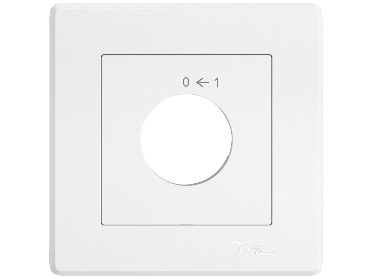 UP-Montageset EDIZIO.liv SNAPFIX® f.Drehschalter m.Schloss 0 ← 1 ws