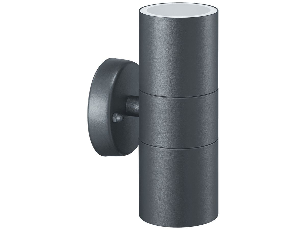 Wandleuchte Philips Kylis GU10 2×25W IP44 direkt/indirekt 160×90×78mm schwarz