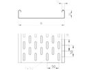 Kabelkanal Bettermann MKS FT 35×200×3000mm verzinkt