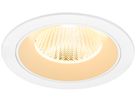 EB-LED-Deckenleuchte SLV NUMINOS L 17W 2500lm 3000K MB DALI DIM Ø130×85mm ws