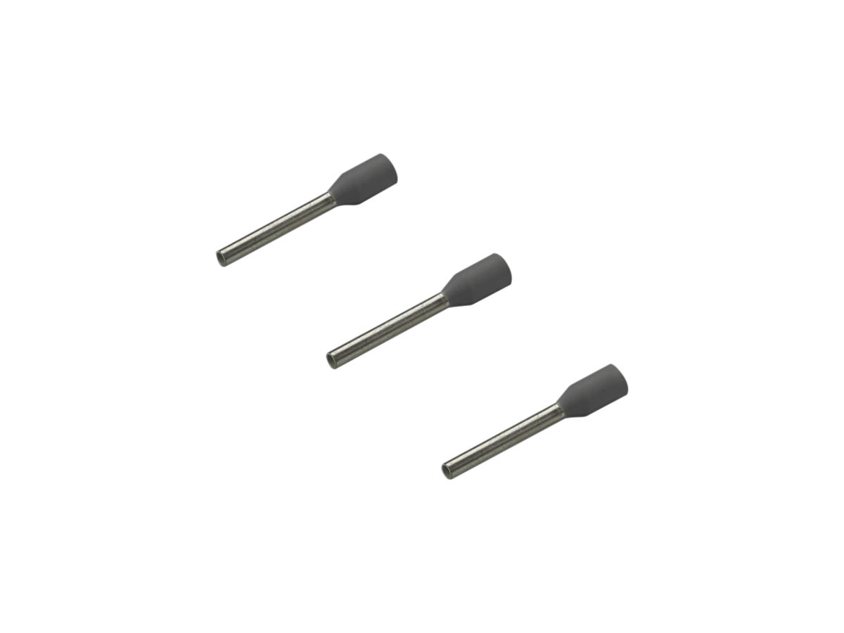 Aderendhülse Rittal AS 4050.738 0.75mm² 12mm grau 1000Stk