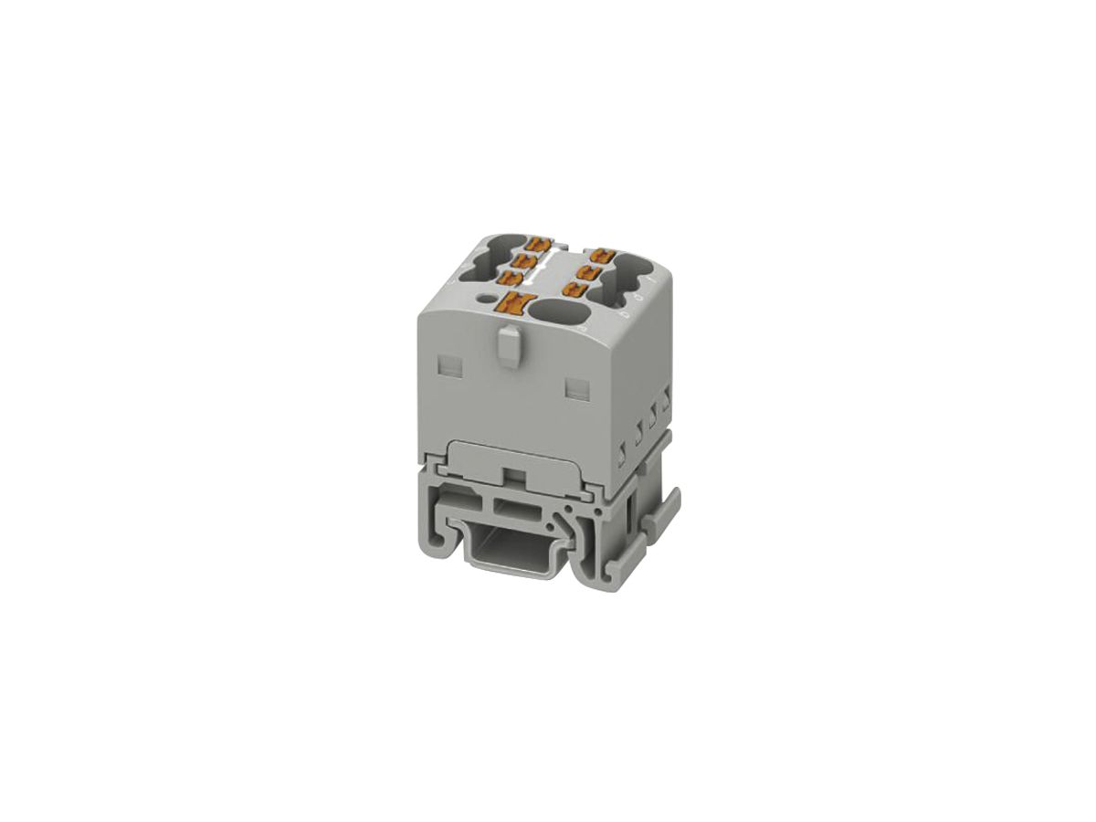 Verteilerblock PX PTFIX 4/6X1.5-NS15A GY
