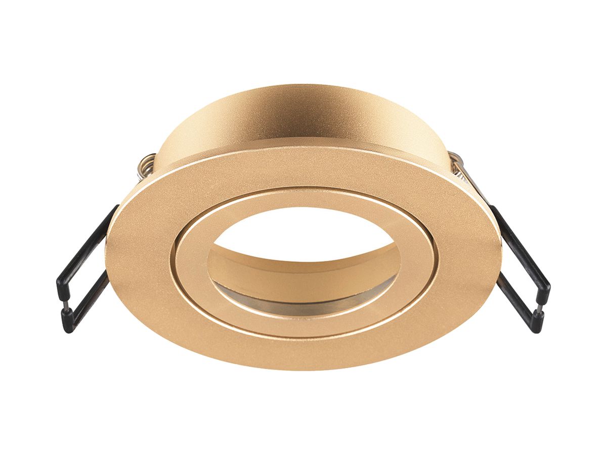 Einbaurahmen SLV NEW TRIA 68 Aluminium Ø82×26mm Messing