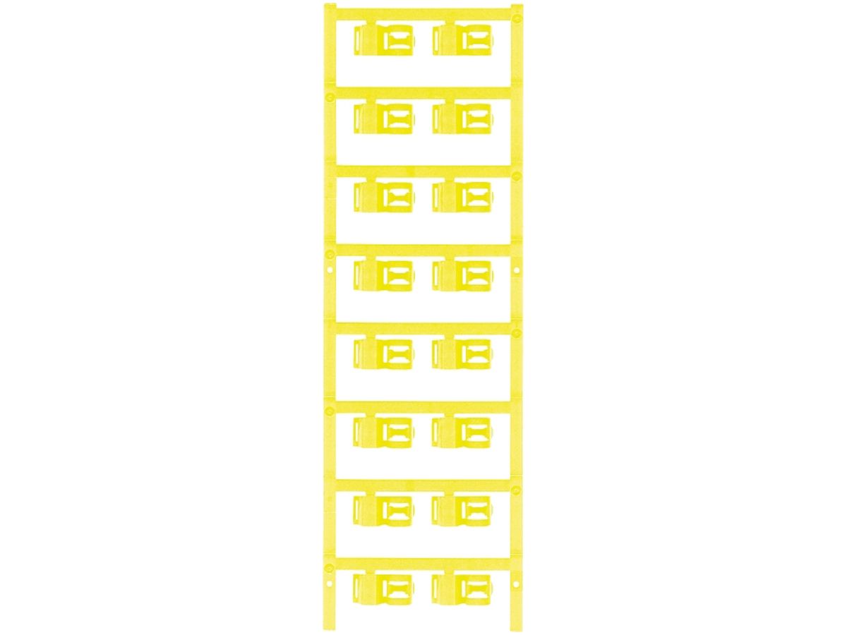 Leitermarkierer Weidmüller MultiCard SFC für Ø3.5…7mm 12×12.5mm PA66 gelb