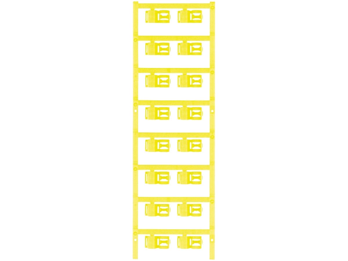 Leitermarkierer Weidmüller MultiCard SFC für Ø3.5…7mm 12×12.5mm PA66 gelb