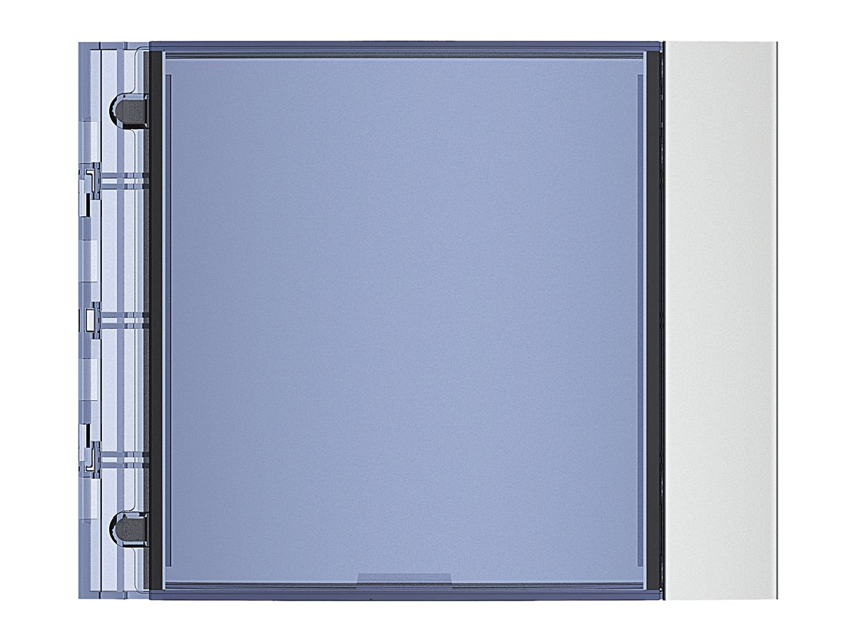 Frontblende für Infomodul Sfera aluminium
