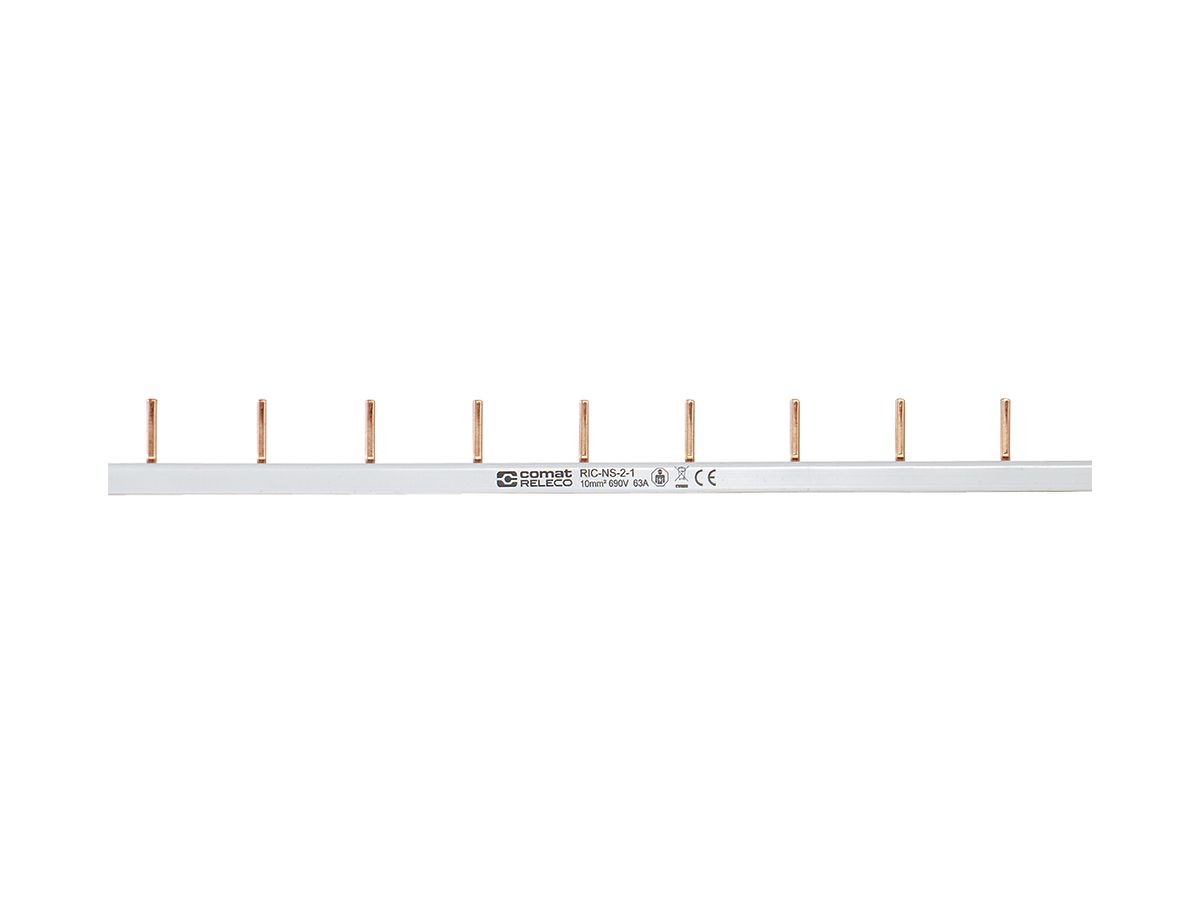 Phasenschiene ComatReleco RIC-NS-2-1, 1-polig (N), Brückung A2, 2×17.5mm