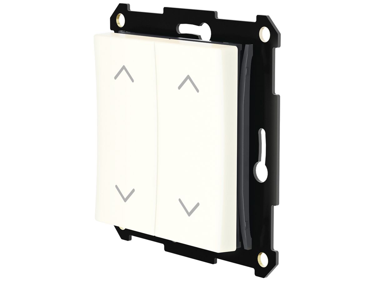 AP/UP-RF-Taster Plejd WPH-01-A-55W 2-fach V/Λ Bluetooth für Rahmen 55mm ws