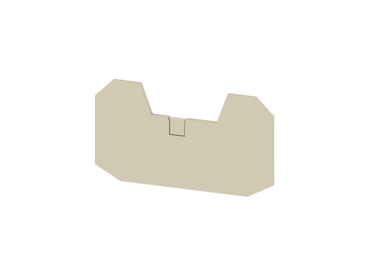 Abschlussplatte Weidmüller SLEP 4C 6mm² 2.2mm V0 beige