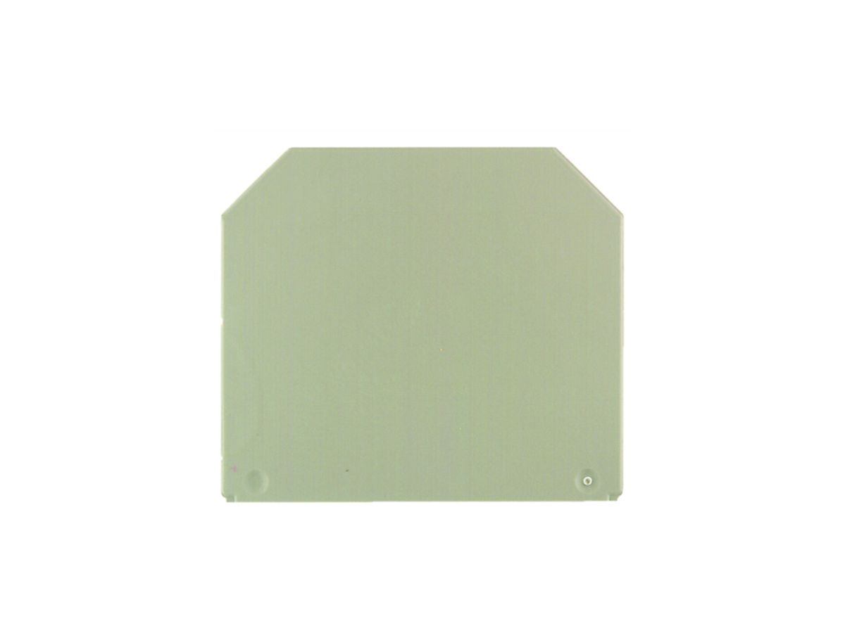 Abschlussplatte Weidmüller WAP 16+35 WTW 2.5-10 56×49.5mm beige