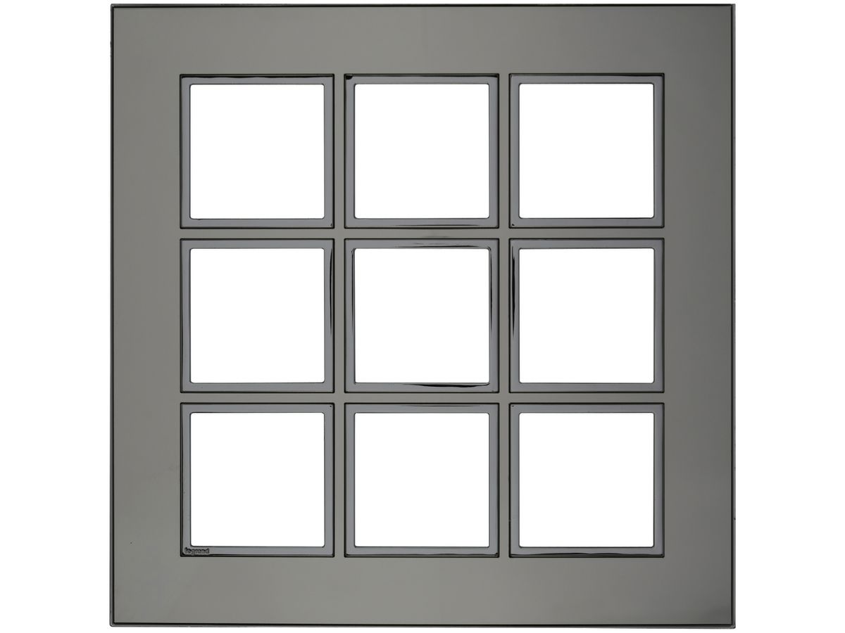 Abdeckrahmen ATO 3×3 Modul, stainless steel reflective