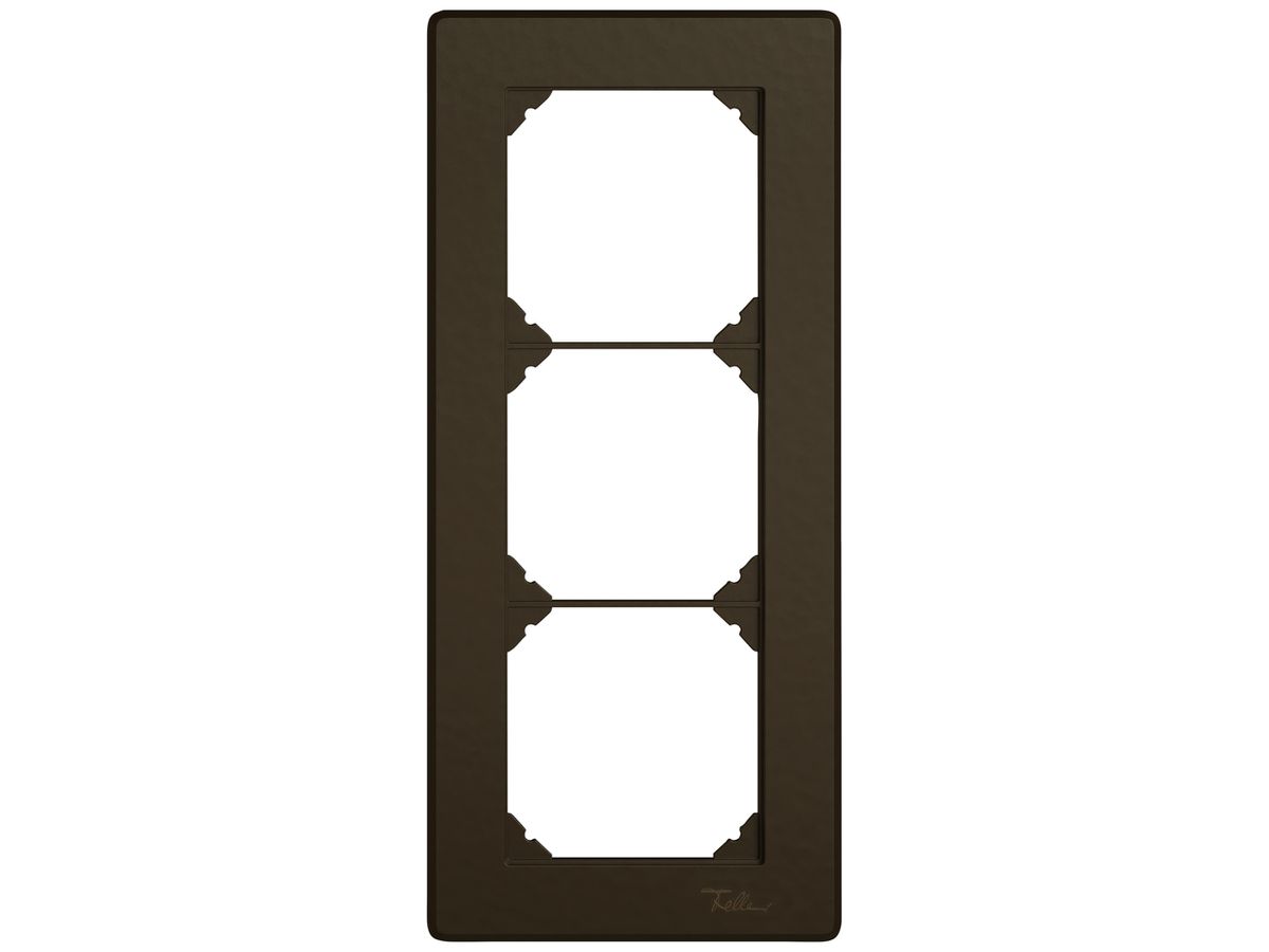 UP-Abdeckrahmen EDIZIO.liv SNAPFIX® 3×1/1×3 96×216mm br