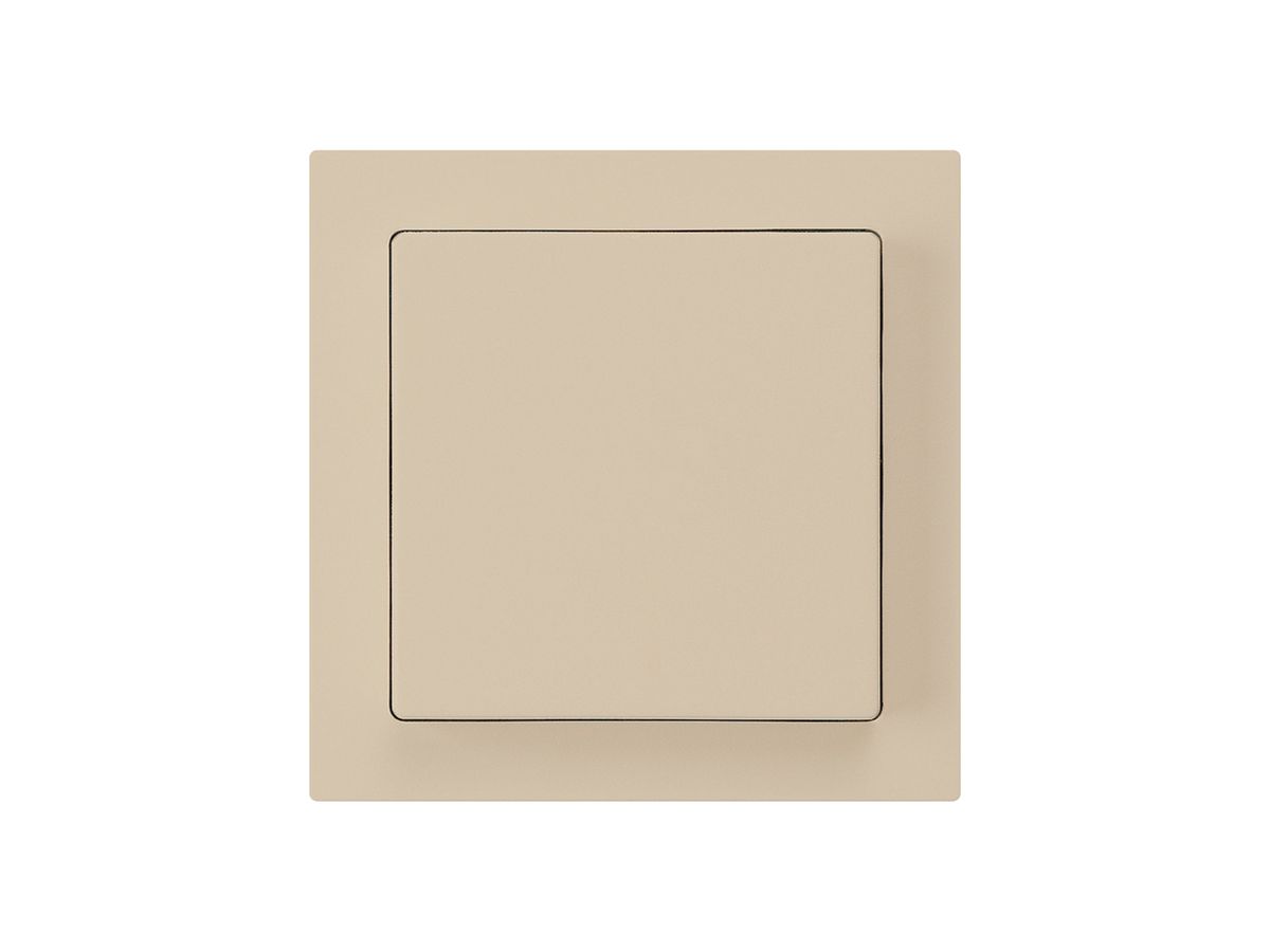 Frontset kallysto 60×60 beige für Druckschalter/Taster