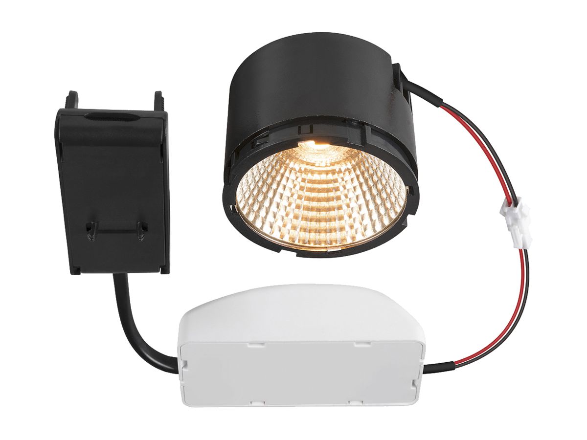 Leuchtteil SLV NEW TRIA 13.3W 1130lm 927 38° DIM Ø70 schwarz