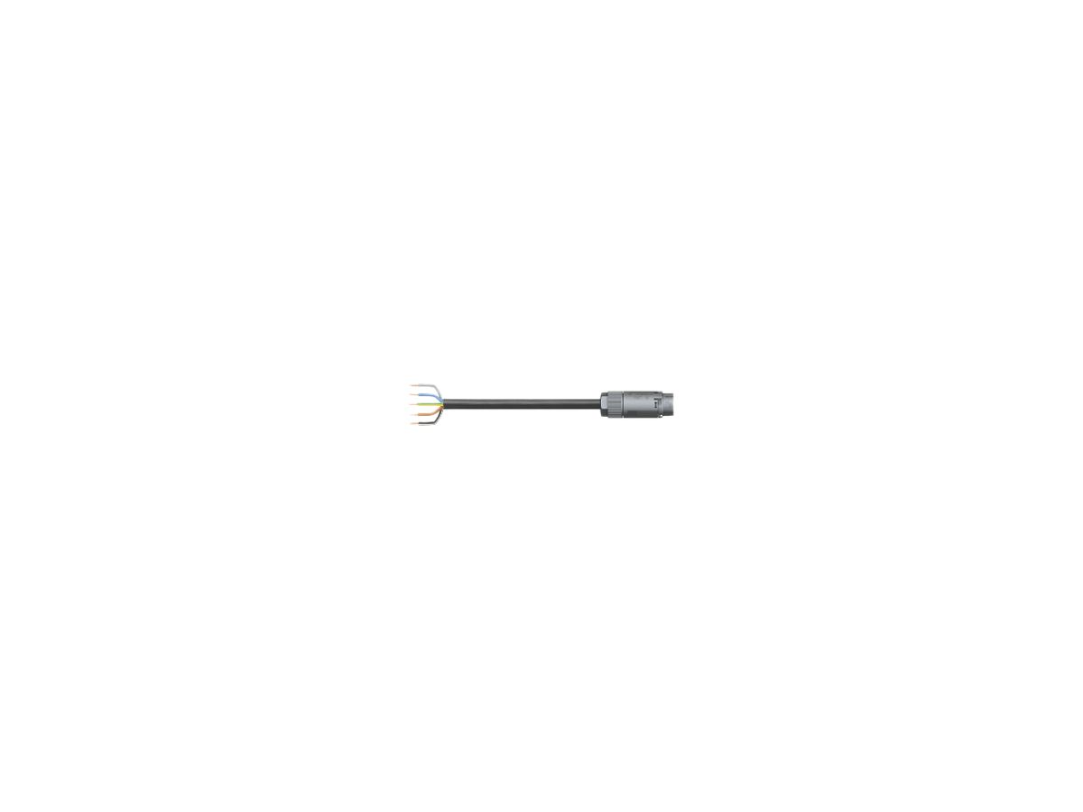 Anschlussleitung Wieland RST16I5KS-S 15 40TB04 4m 5L 1.5mm² türkisblau