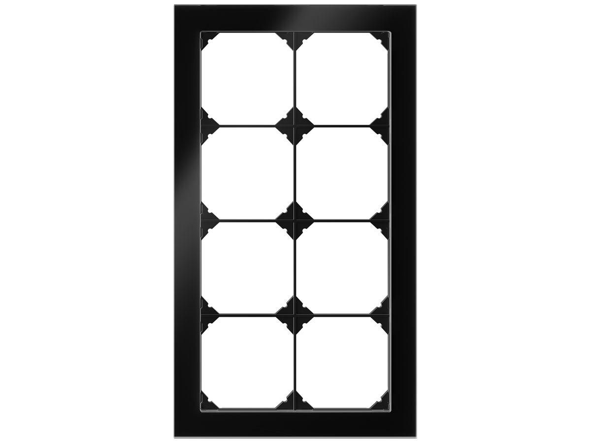 UP-Kopfzeile EDIZIO.liv prestige SNAPFIX® 4×2 154×274mm Glas sz