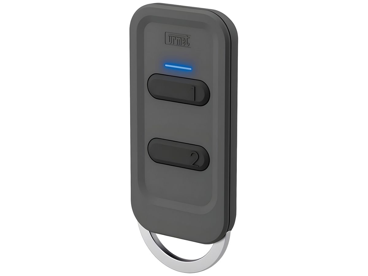 Handsender URMET TLC2-UP Zigbee Bus Handsender 2-Kan anthrazit