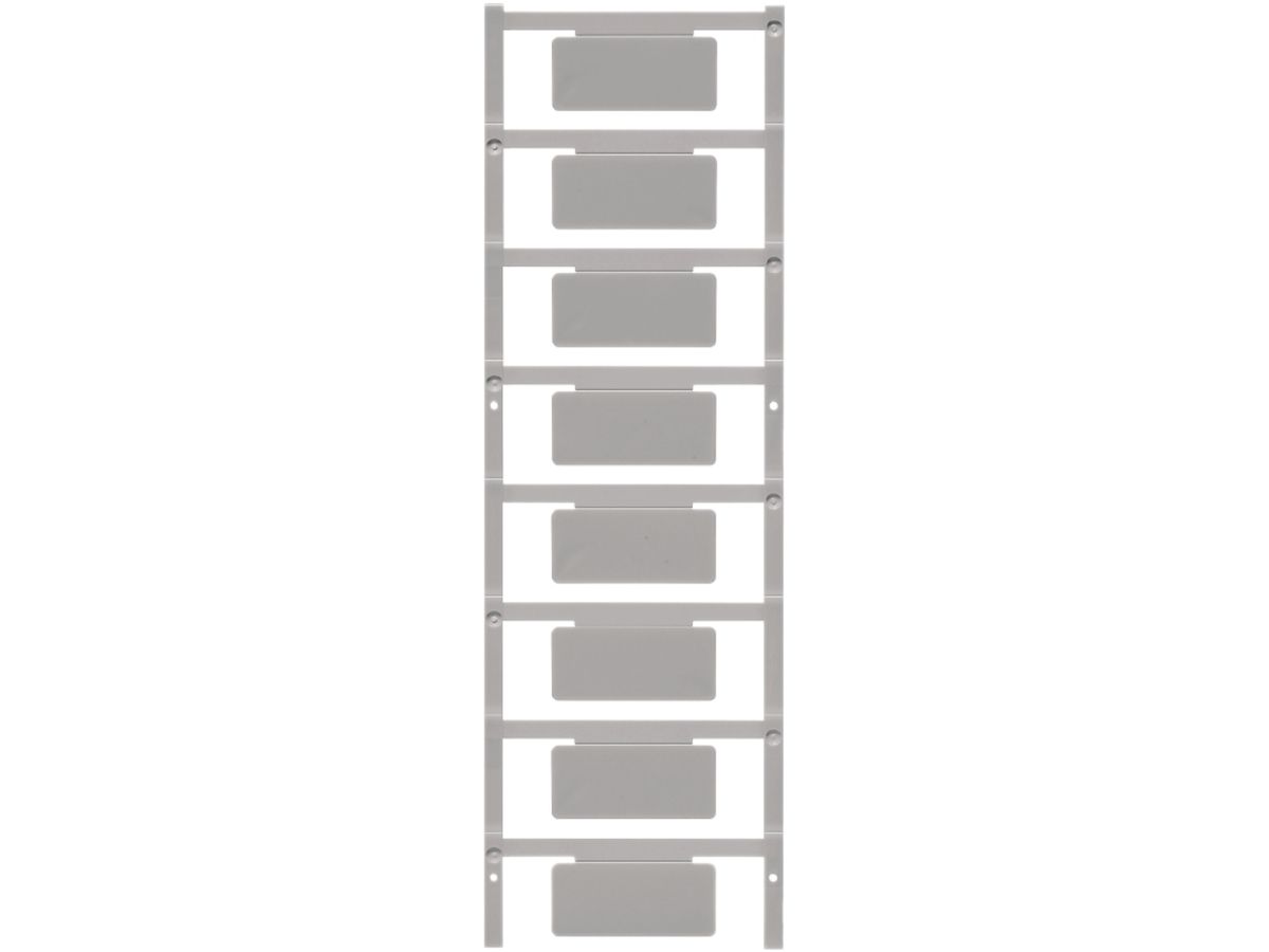 Gerätemarkierer Weidmüller MultiCard SM selbstklebend 19×42mm PA66 grau