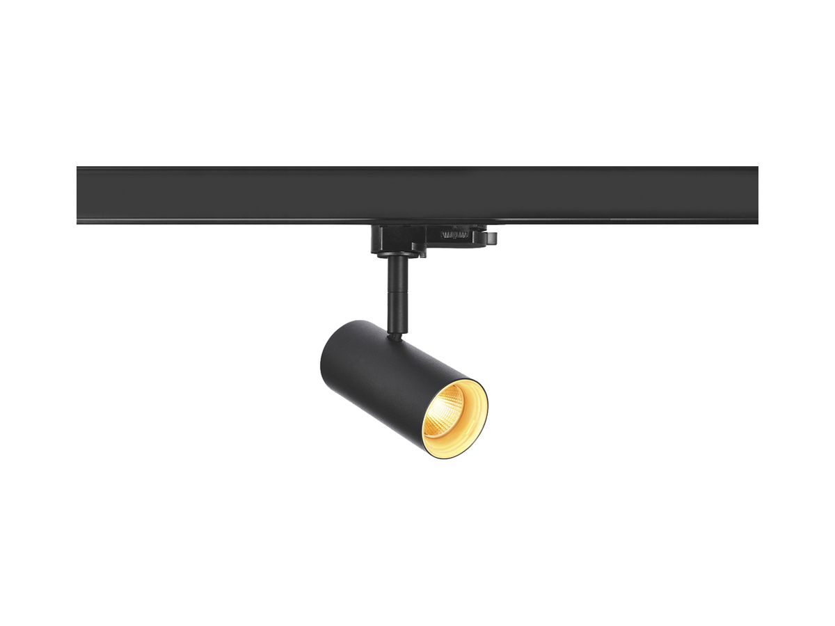 LED-Strahler SLV NOBLO SPOT PHASE 6W 740lm 927 32° DIM 3PH Ø50mm schwarz
