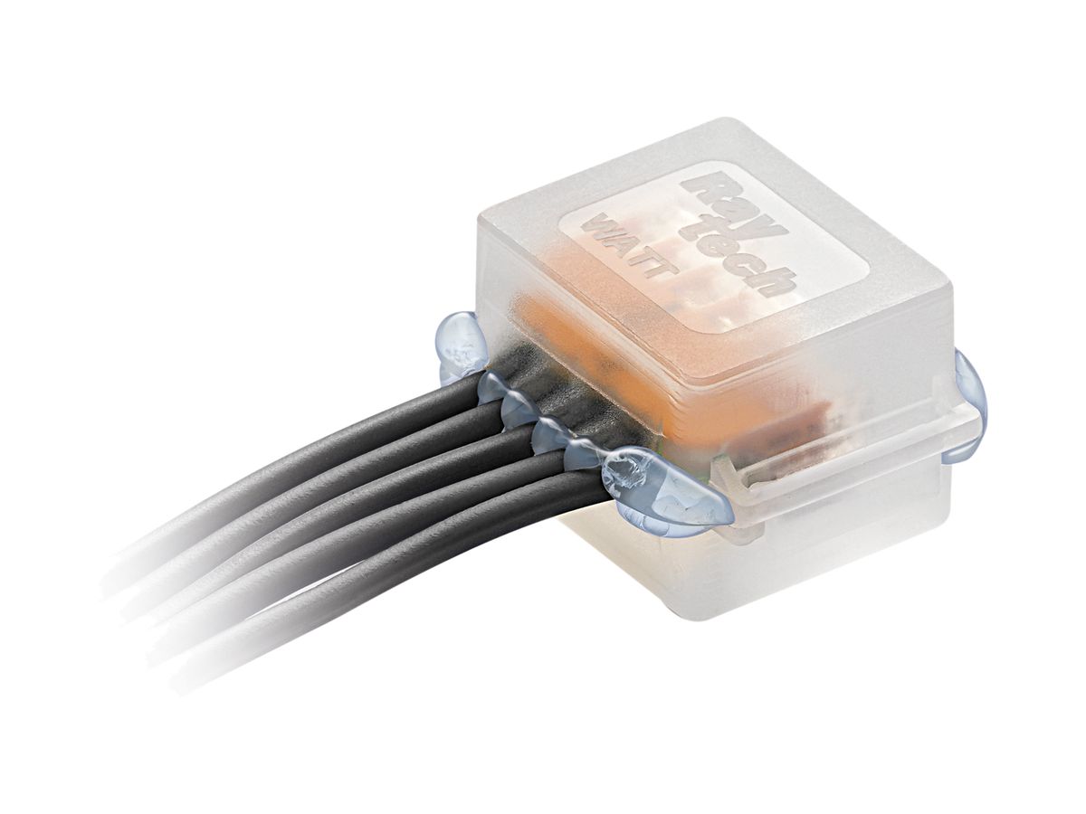 Verbindungsmuffe Raytech WATT-P15 Box 15.Stk transparent