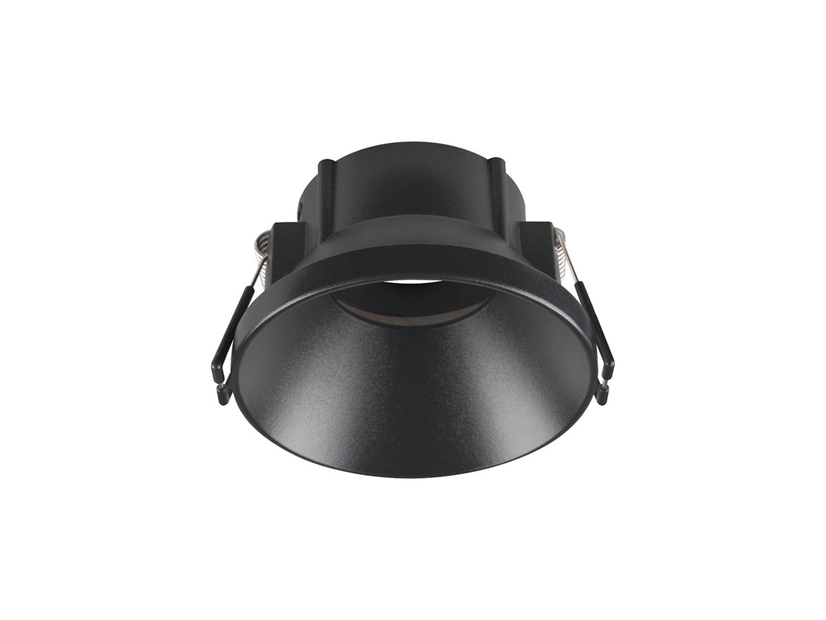 Einbaurahmen SLV NEW TRIA 75 Aluminium Ø82×49mm schwarz