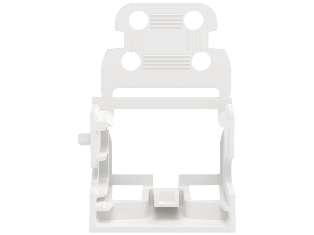 Befestigungsadapter WAGO m.Zugentlastung für 10×4mm² seitlich ws