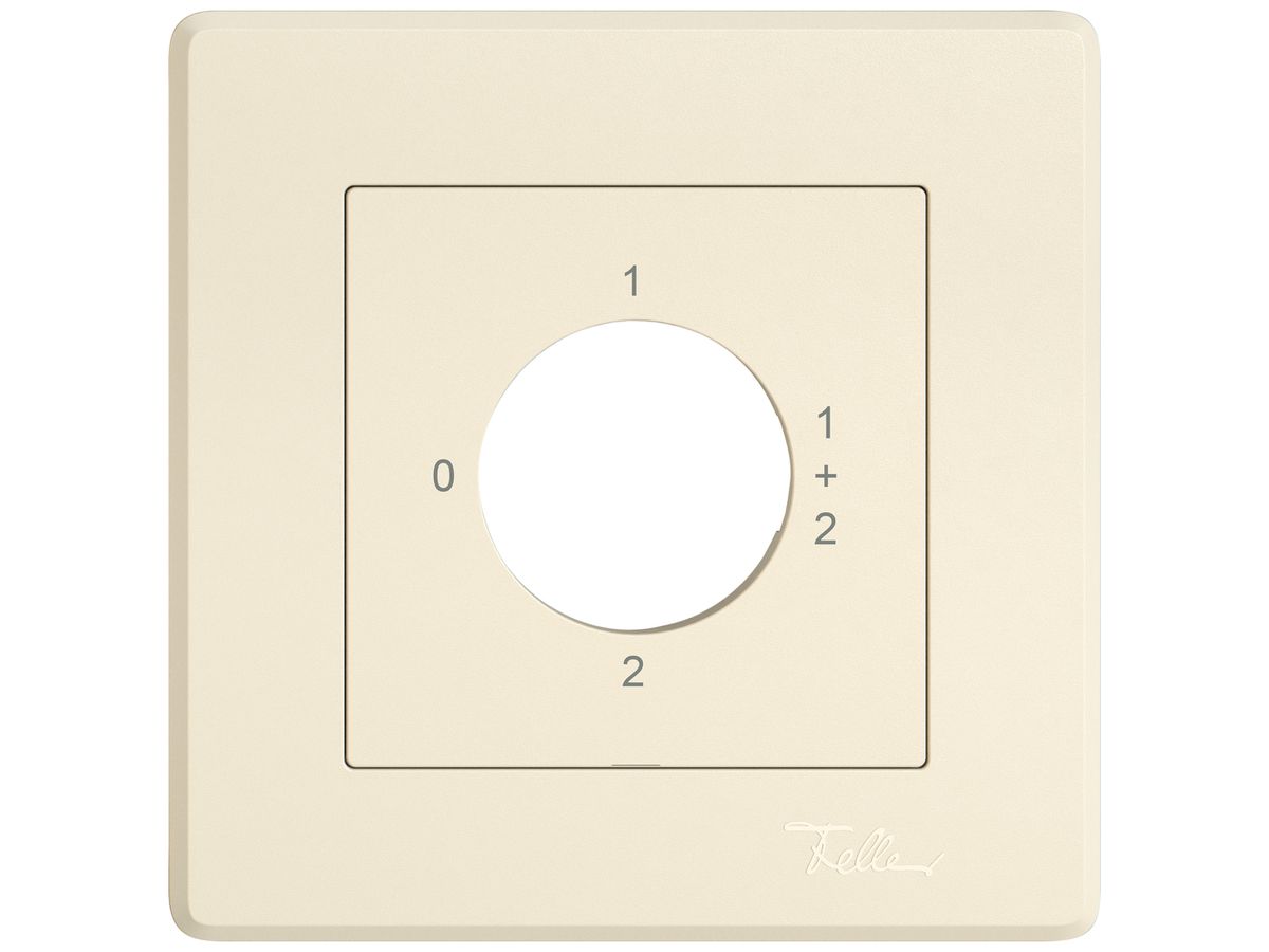 UP-Montageset EDIZIO.liv SNAPFIX® f.Drehschalter m.Schloss 0-1-1+2-2 cr